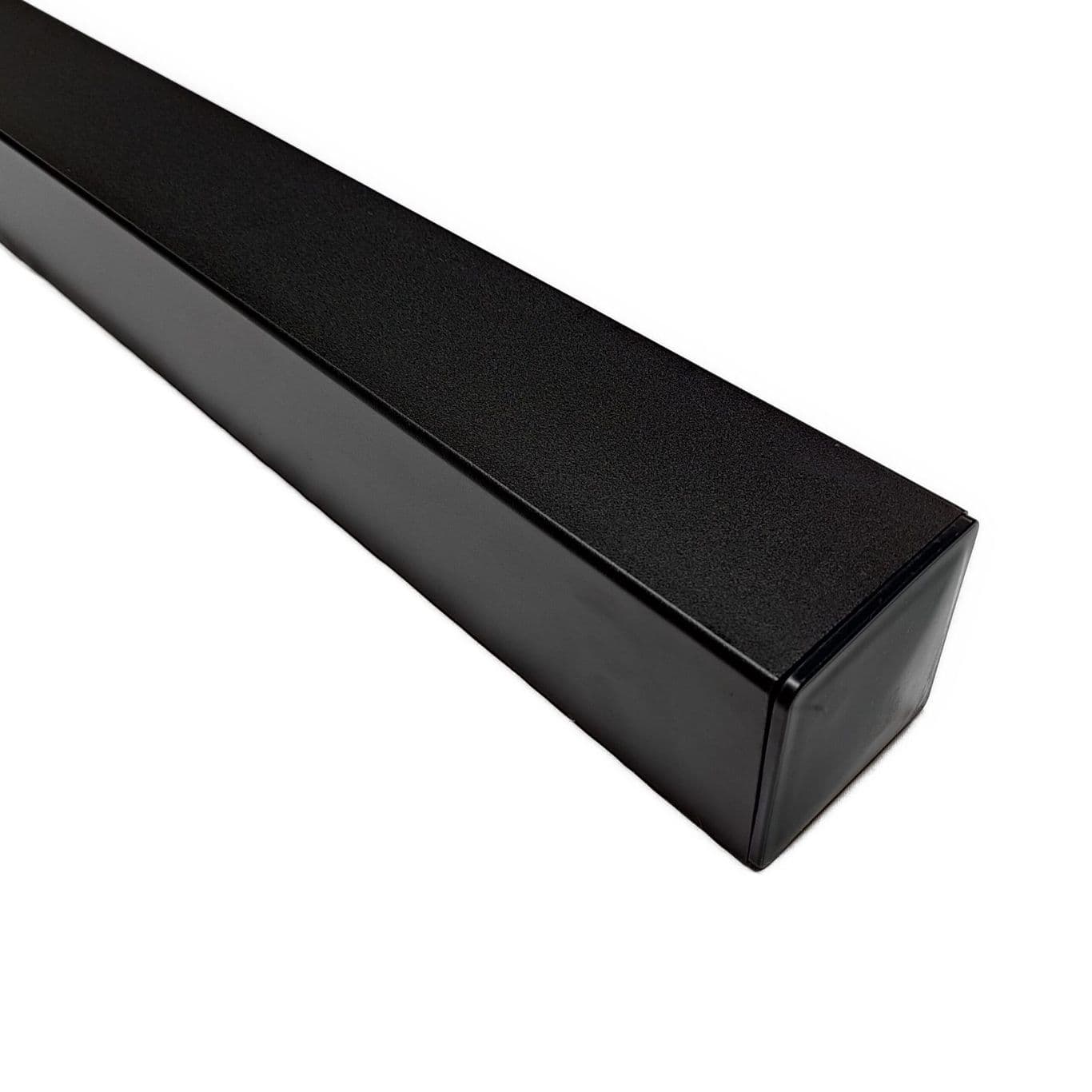 Stahlpfosten 80×80 mm, schwarz pulverbeschichtet